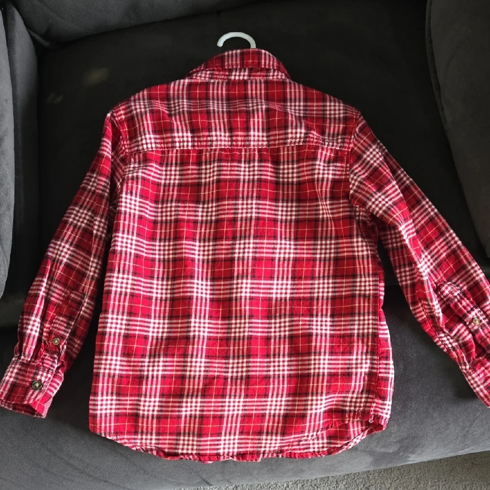 Carter's Red Plaid‎ Kids Shirt